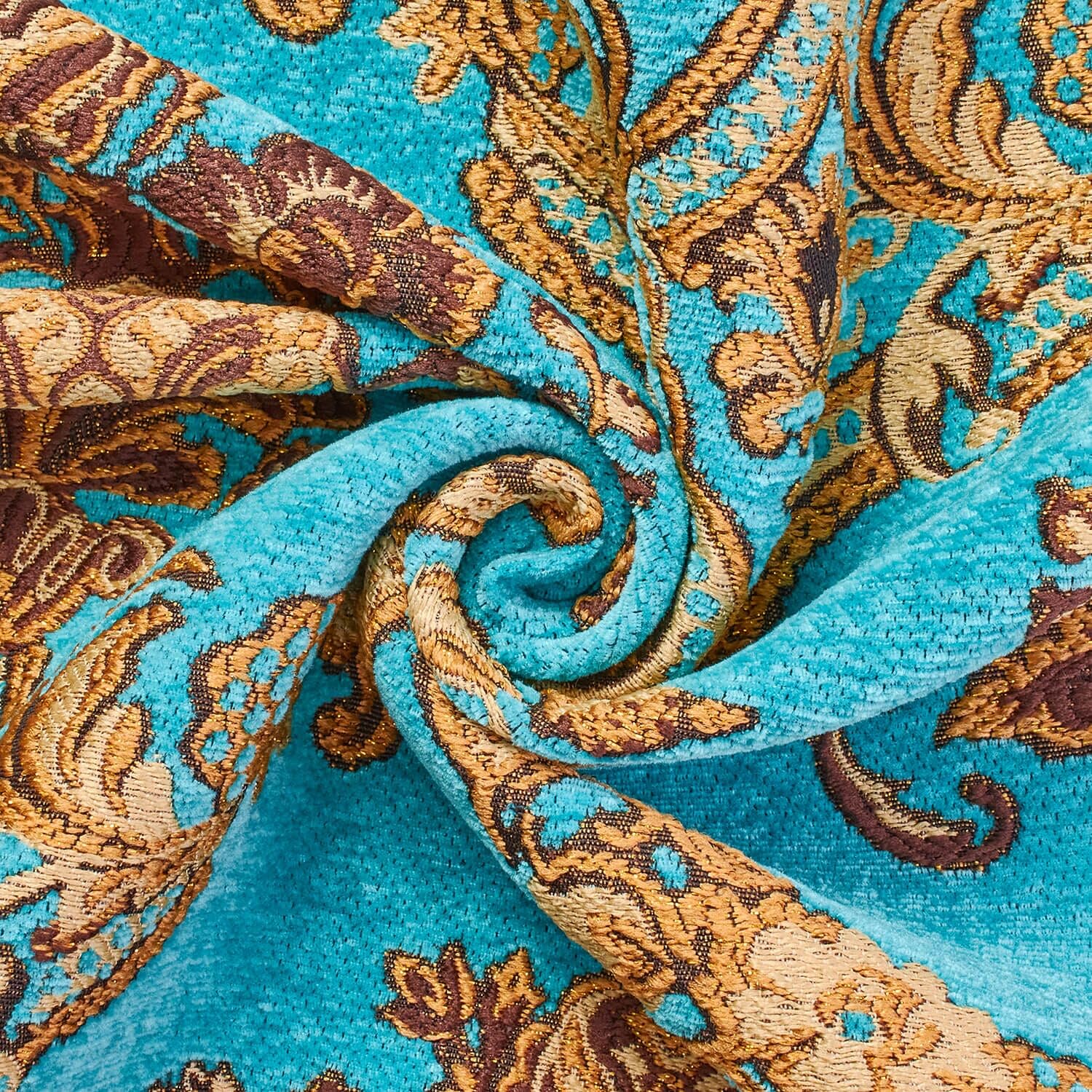 Amazon.com: Victorian Damask Chenille Upholstery Brocade Jacquard